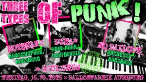 Three types of Punk
